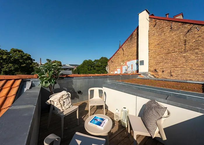 Dinbnb Apartments Gruenerlokka I Penthouse With Private Rooftop I 2 Bedrooms & 2 Bathrooms