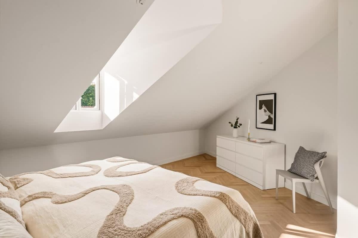 Dinbnb Gruenerlokka I Penthouse With Private Rooftop I 2 Bedrooms & 2 Bathrooms